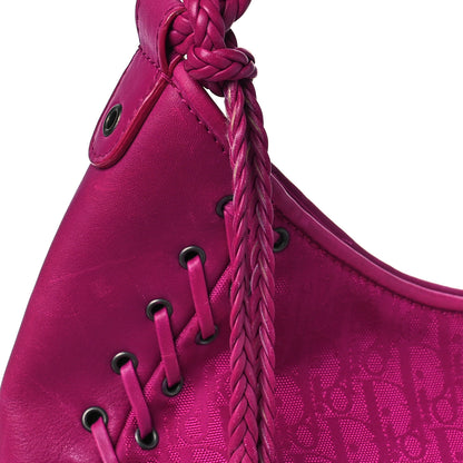 Christian Dior Monogram Ethnic Hobo Pink 11 of 11