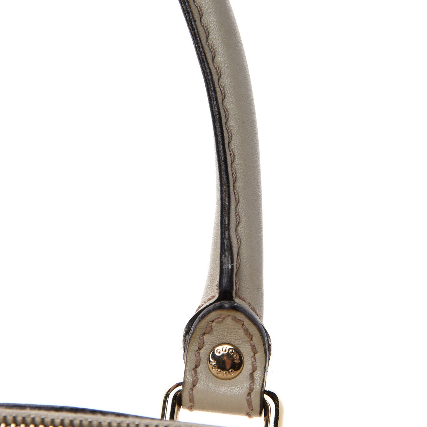 Guccissima Medium Sukey Top Handle Bag White