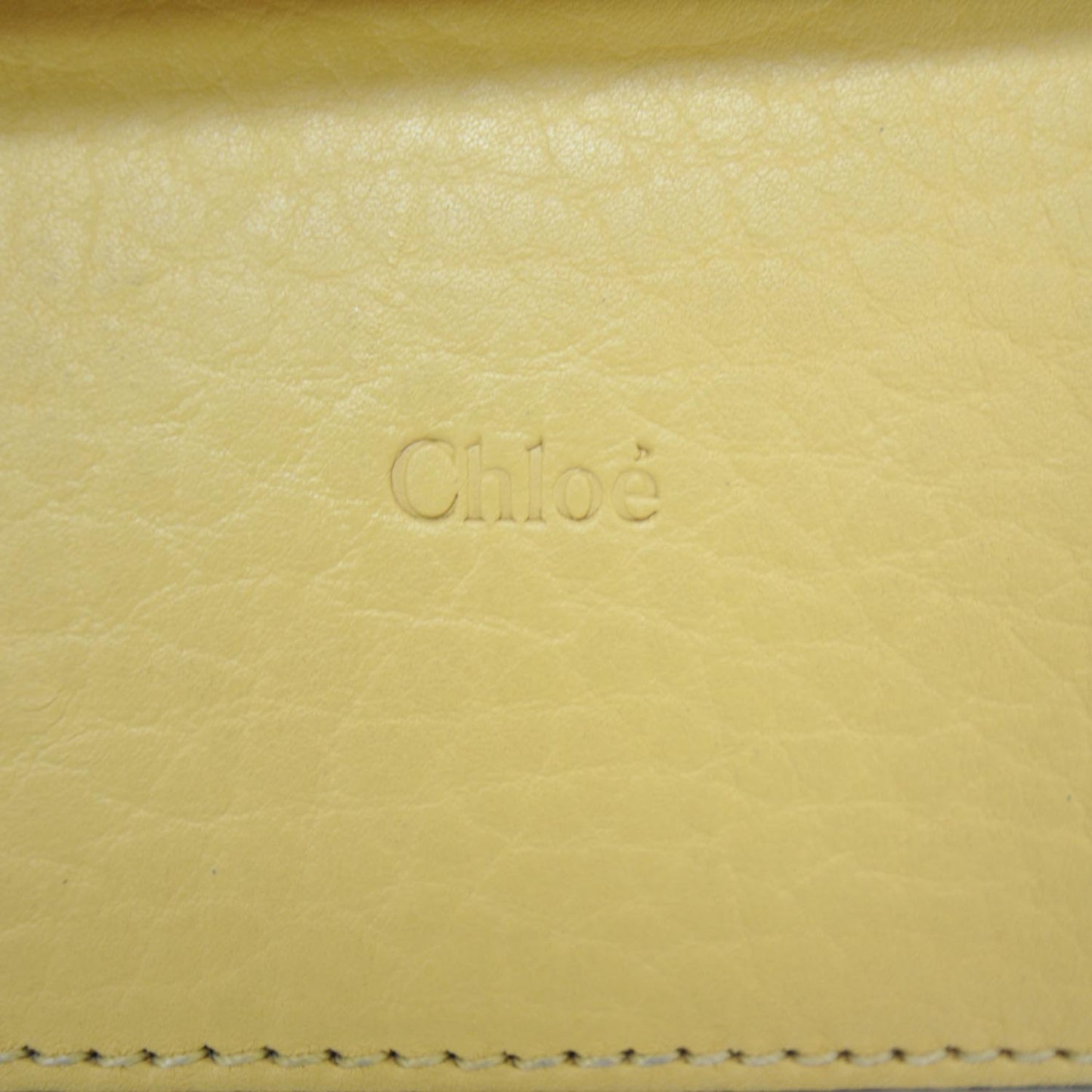 Grained Calfskin Sally Flap Bag Yellow