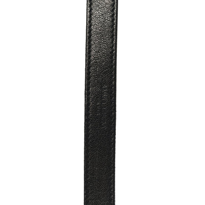 Saint Laurent Sheepskin Matelasse Chevron Monogram Medium College Bag Black 13 of 20