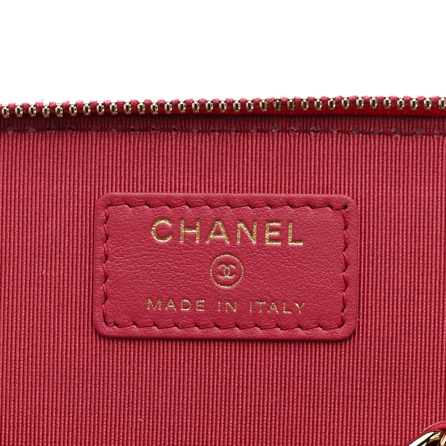 Chanel Caviar Quilted Small Vanity Case With Chain Pink 7 of 12
