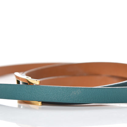 Hermes Swift Hapi 3 MM Triple Tour Bracelet S Malachite 11 of 12