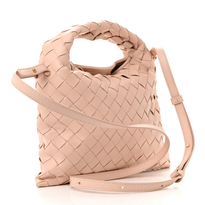 Bottega Veneta Calfskin Intrecciato Mini Hop Lotus 3 of 10