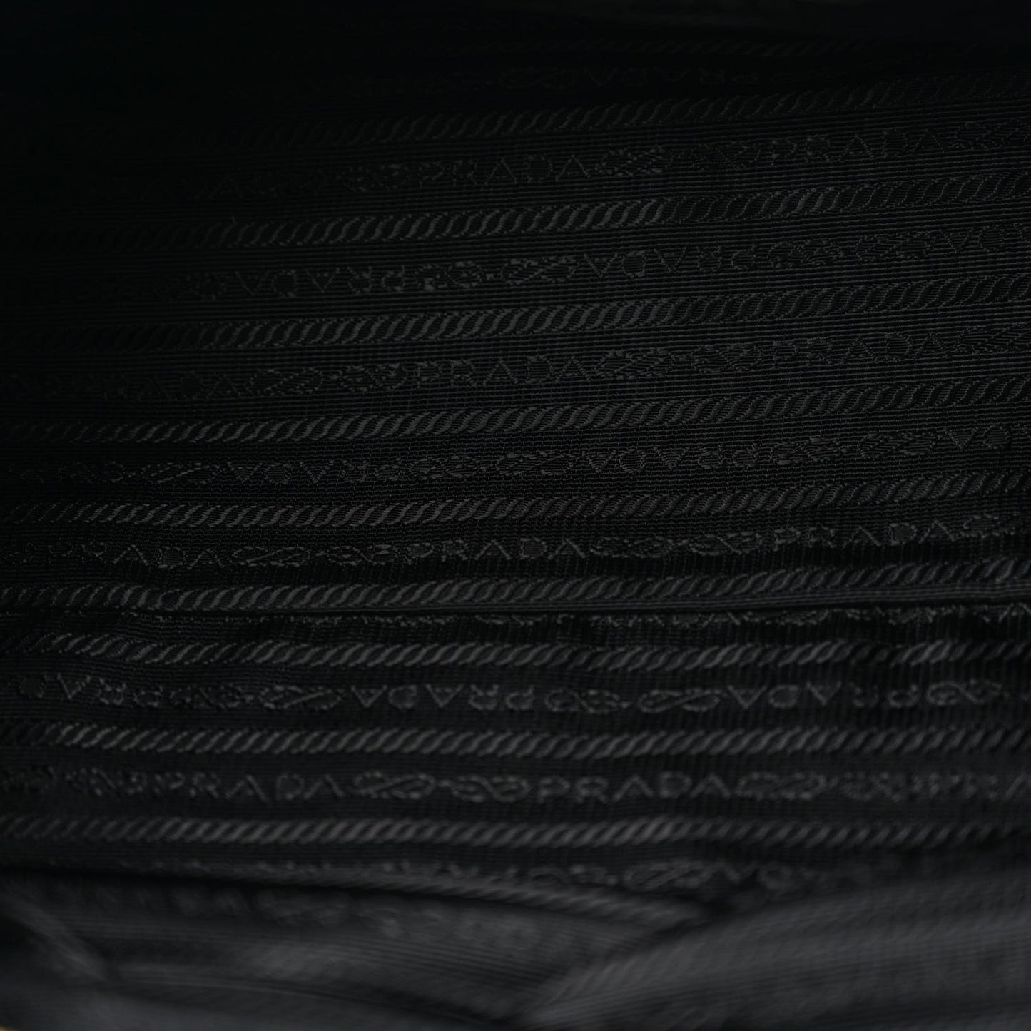 Tessuto Nylon Saffiano Tote Black