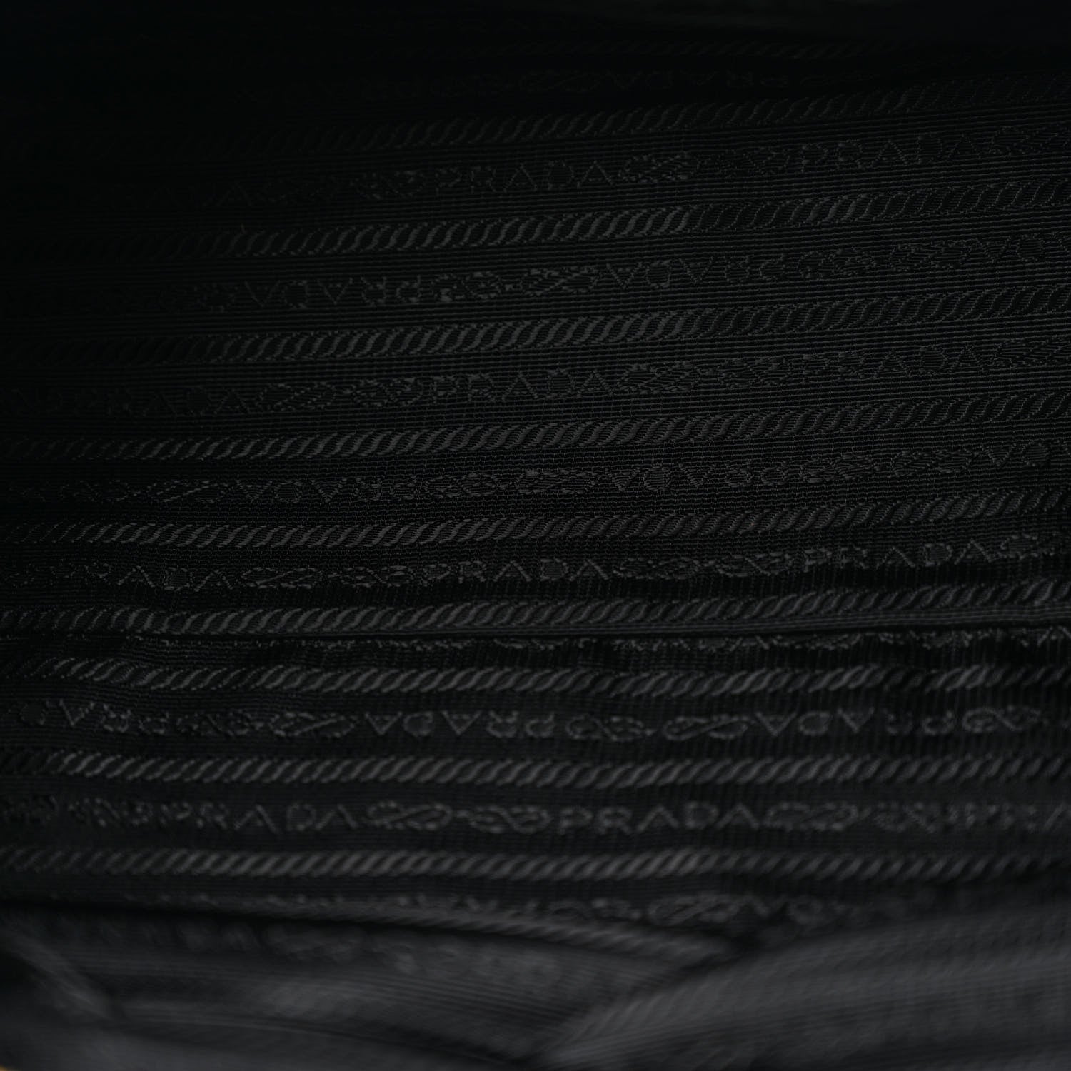 Prada Tessuto Nylon Saffiano Tote Black 5 of 14