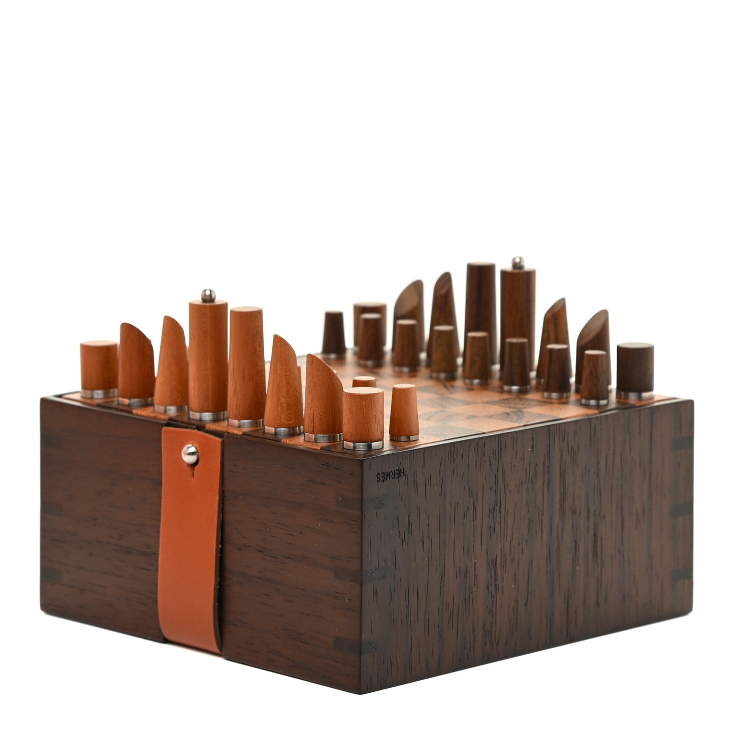 Sapodilla Cassia Wood Mini Samarcande Chess Game
