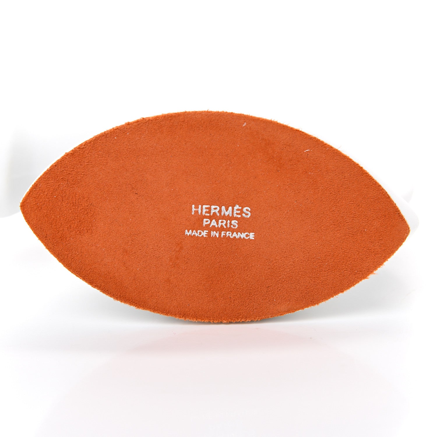 Hermes Porcelain Samarcande Paperweight Biscuit Orange 5 of 6