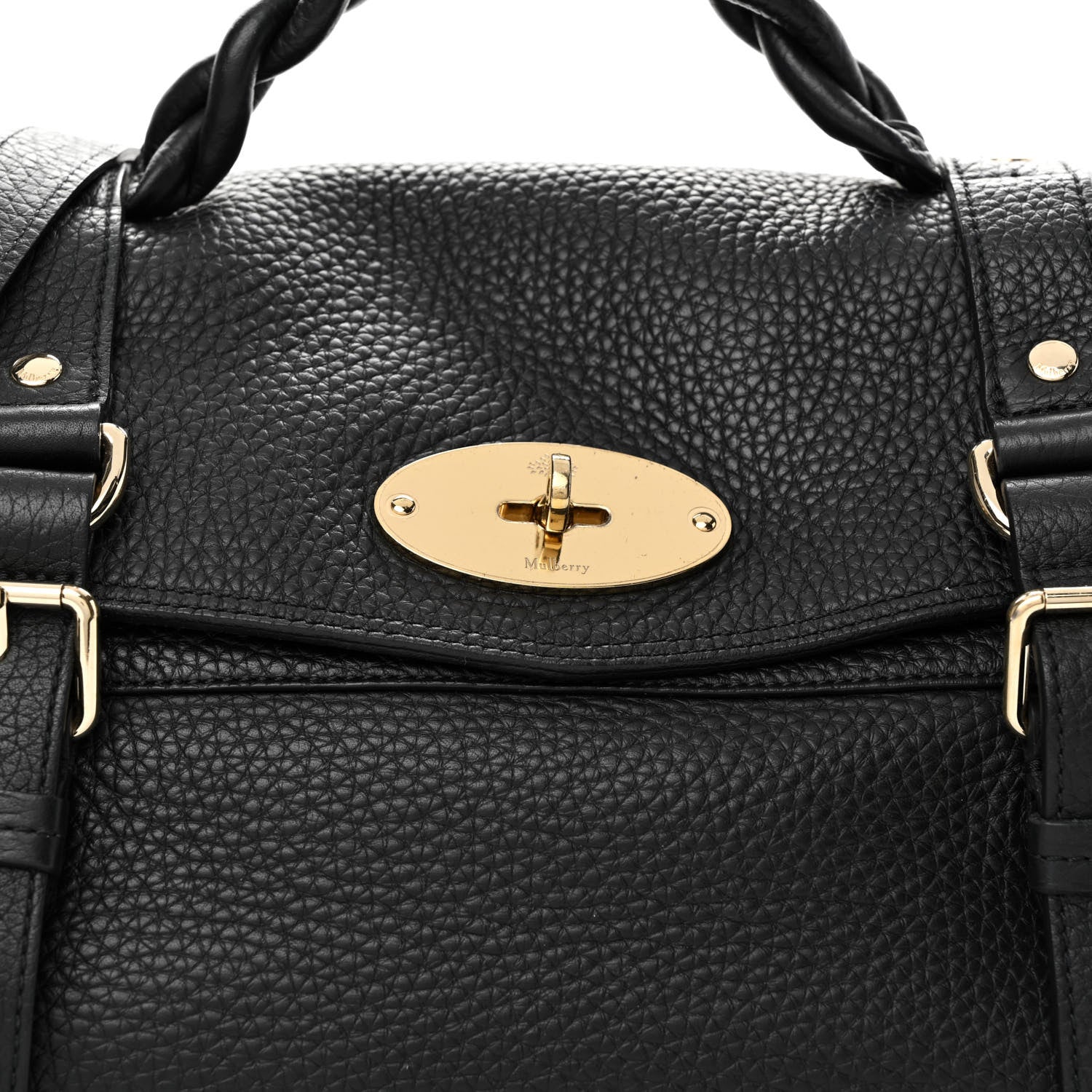 Mulberry Heavy Grain Medium Alexa Black 8 of 10