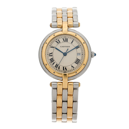 Cartier Stainless Steel 18K Yellow Gold 29mm Panthere Vendome Quartz Watch 1 of 4