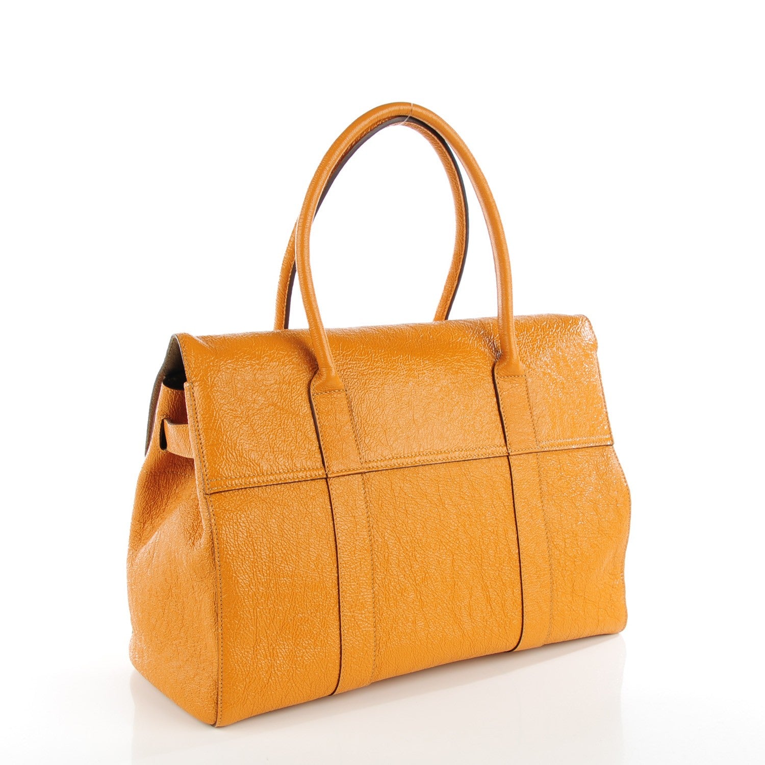Mulberry Grainy Patent Bayswater Sycamore 3 of 7
