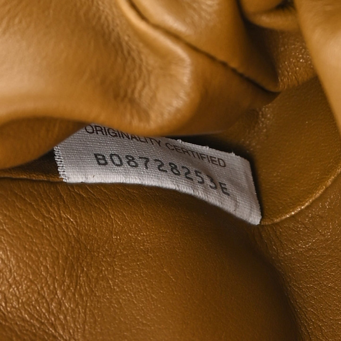 Butter Calfskin The Mini Pouch Cammello