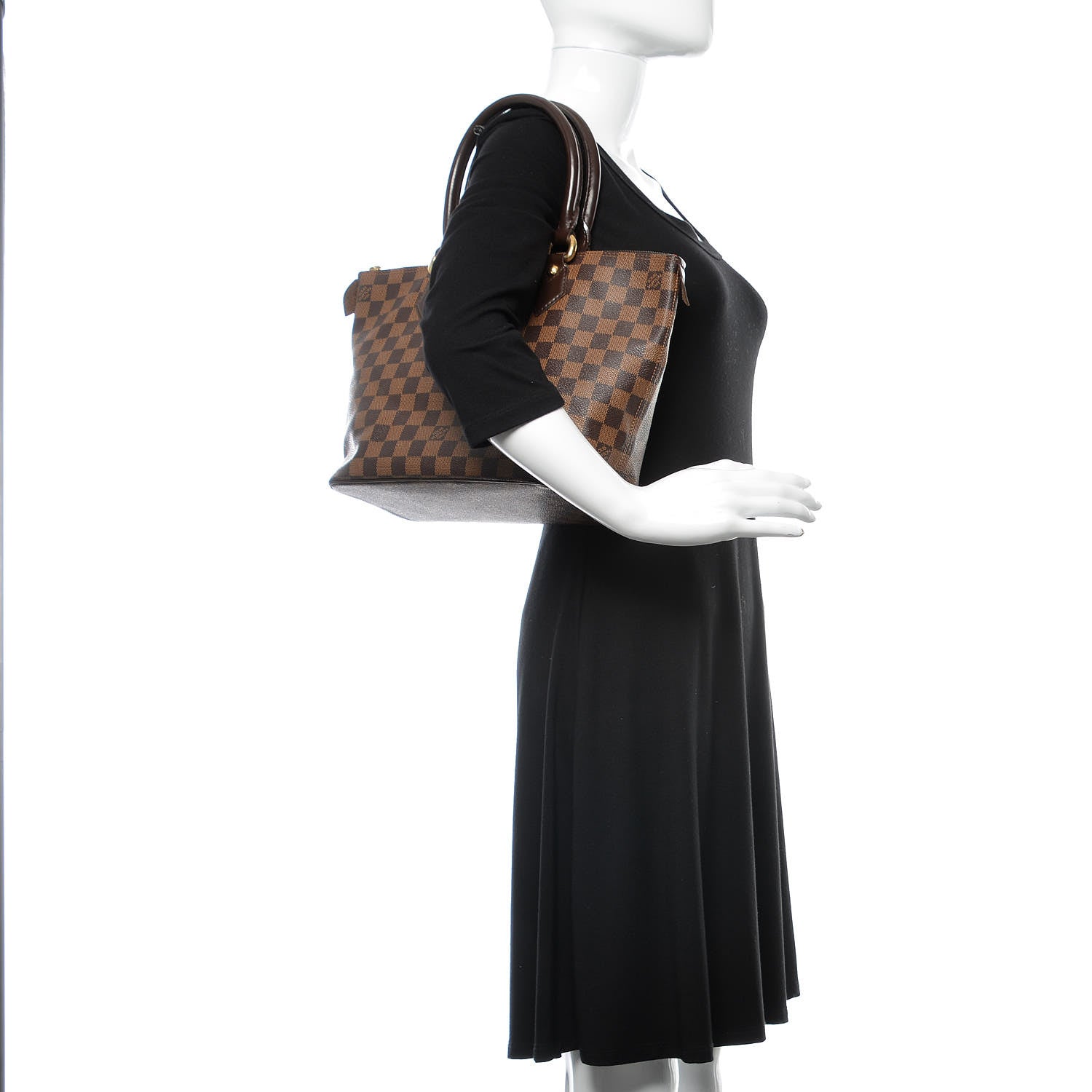 Louis Vuitton Damier Ebene Saleya PM 3 of 14