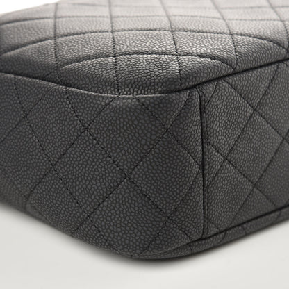 Chanel Caviar Quilted Large Coco Tassel Camera Case Black 7 of 9