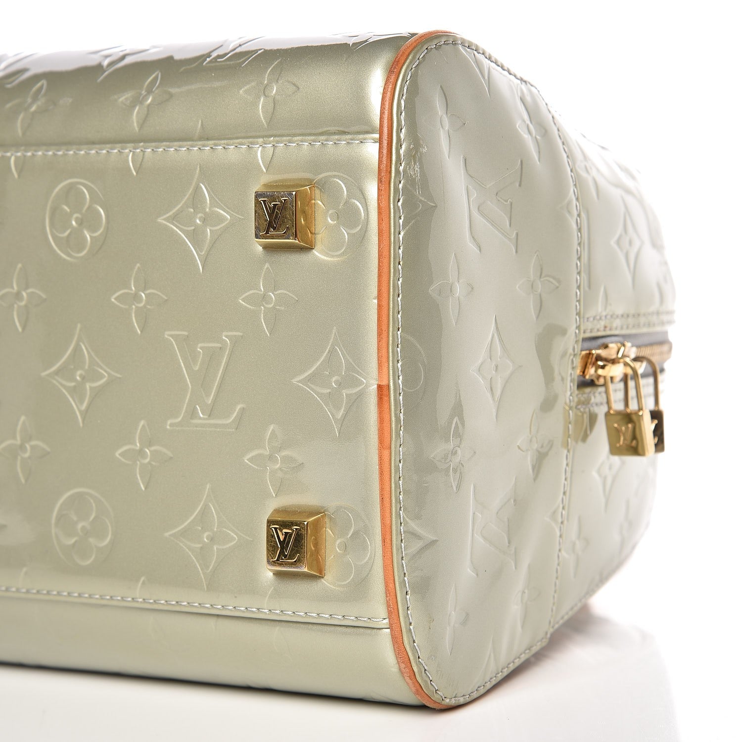 Louis Vuitton Vernis Tompkins Square Silver 6 of 8