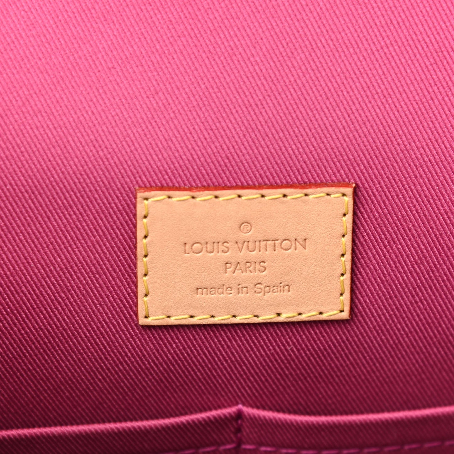 Monogram Cluny BB Bordeaux Fuchsia
