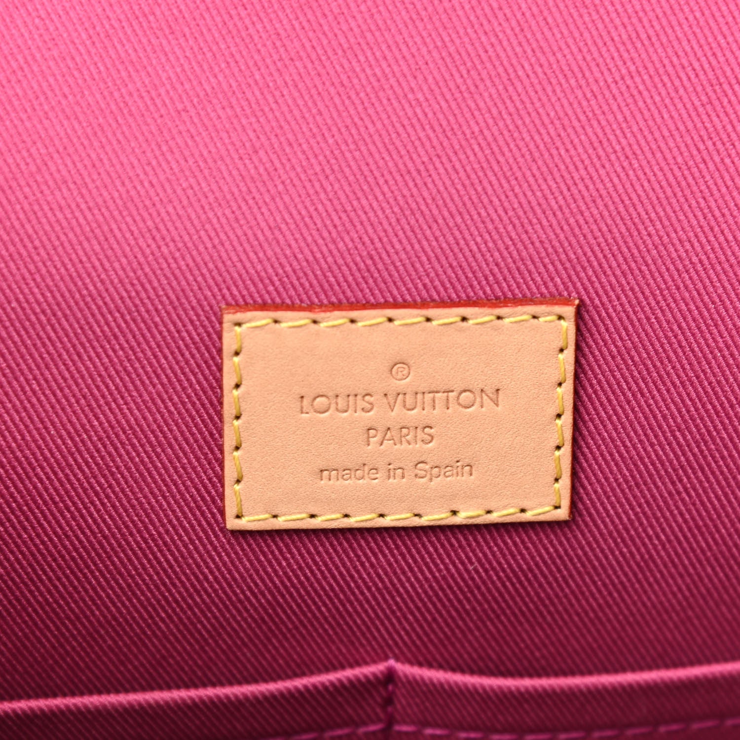 Louis Vuitton Monogram Cluny BB Bordeaux Fuchsia 6 of 8