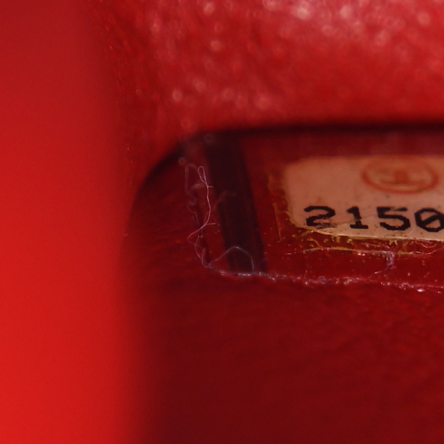 Lambskin Quilted Medium Double Flap Red