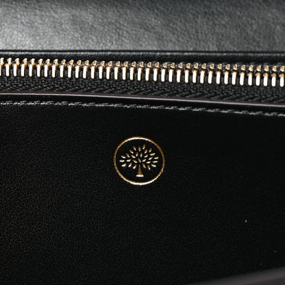 Mulberry Heavy Grain Calfskin Continental Wallet Oxblood 6 of 7