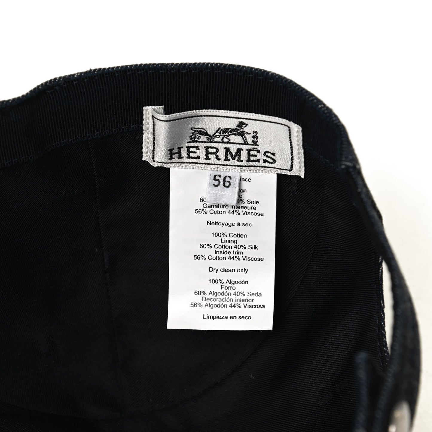 Cotton Davis H Primavera Cap 56 Indigo