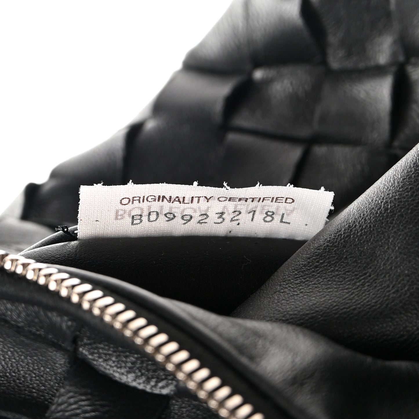 Nappa Intrecciato Teen Jodie Hobo Black