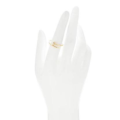 Cartier 18K Yellow Gold Small Juste Un Clou Ring 53 6.25 2 of 4