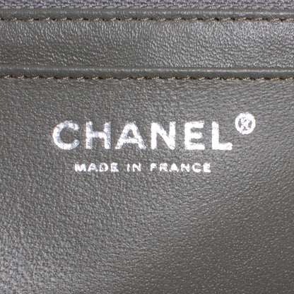 Chanel Caviar Maxi Single Flap Grey 8 of 9