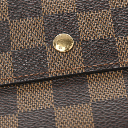 Louis Vuitton Damier Ebene Sarah Wallet 10 of 12