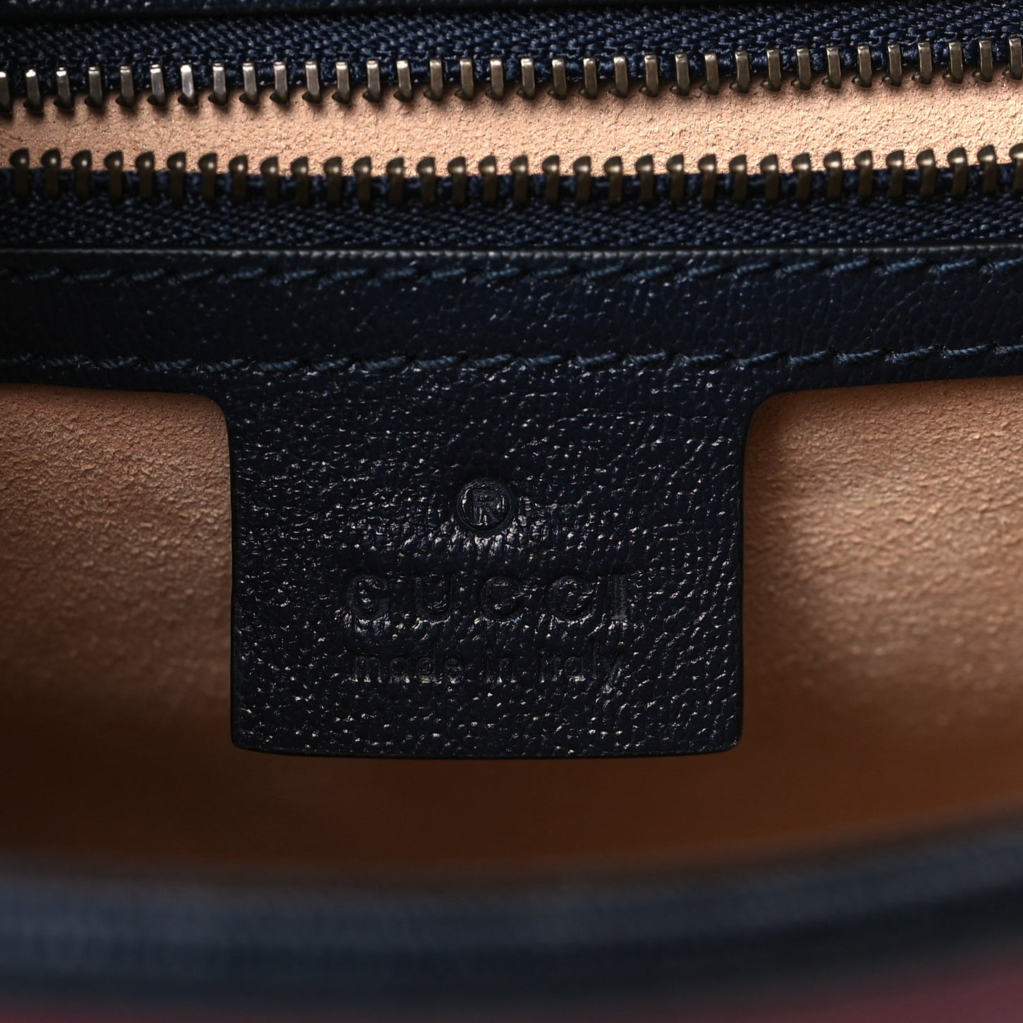 New Sakai Calfskin Lux Tri-Color Medium Dahlia Messenger Shoulder Bag New Cherry Red Sun Oil Blue