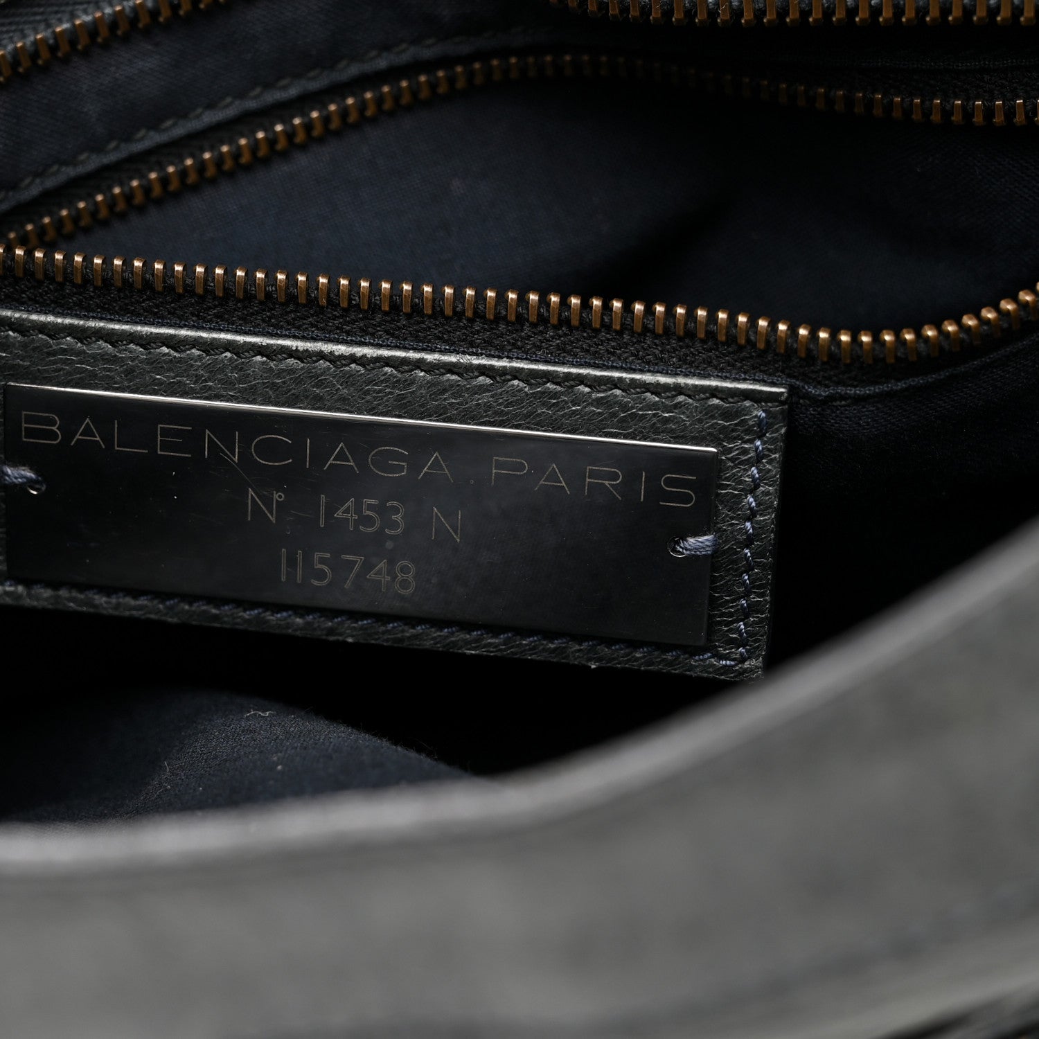 Balenciaga Agneau Classic Hardware City Anthracite 7 of 14