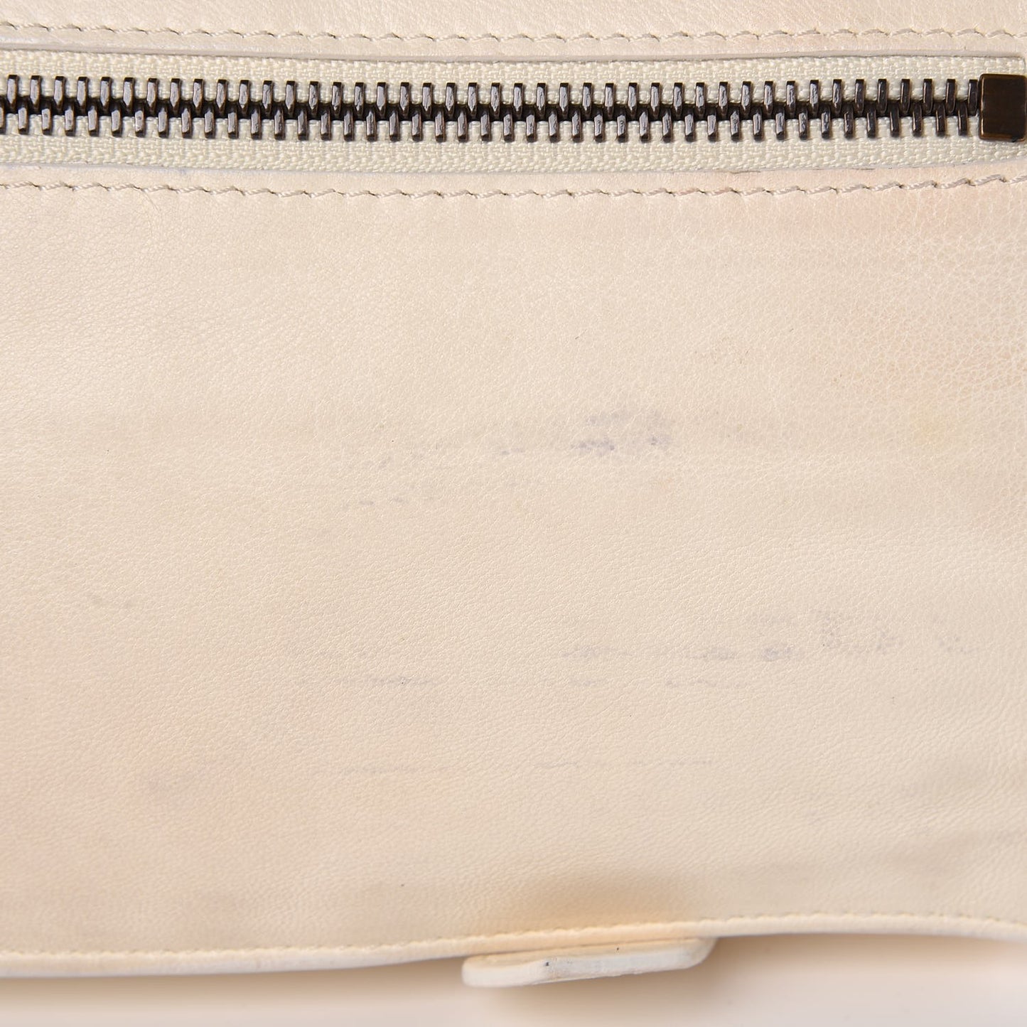 Lambskin PS1 Pochette Clutch Ivory