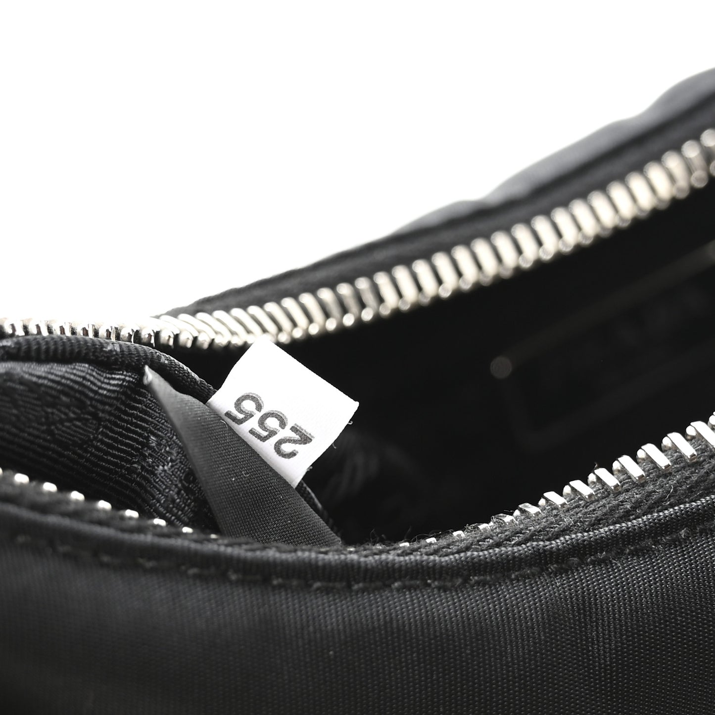 Re-Nylon Saffiano Re-Edition 2005 Shoulder Bag Black