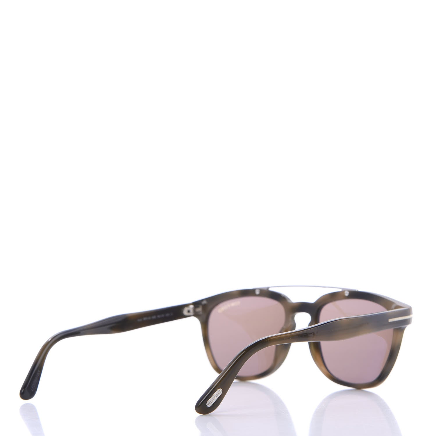 Tom Ford Holt Sunglasses TF516 Havana Green 4 of 7