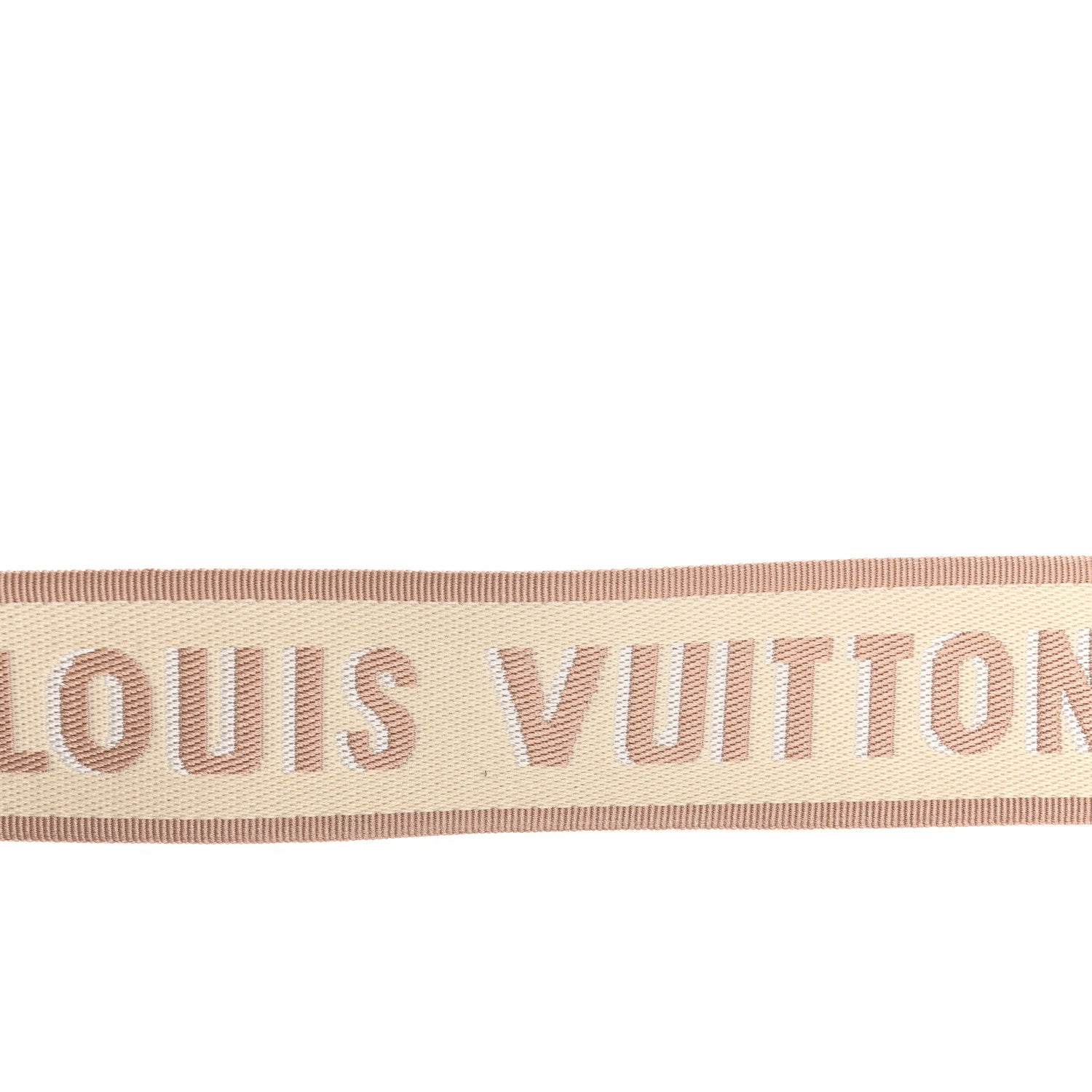 Louis Vuitton Jacquard Diane Shoulder Strap Creme Beige 4 of 4
