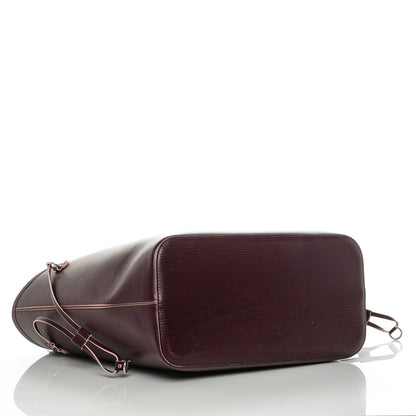 Louis Vuitton Epi Neverfull MM Prune Rose Poudre 4 of 7