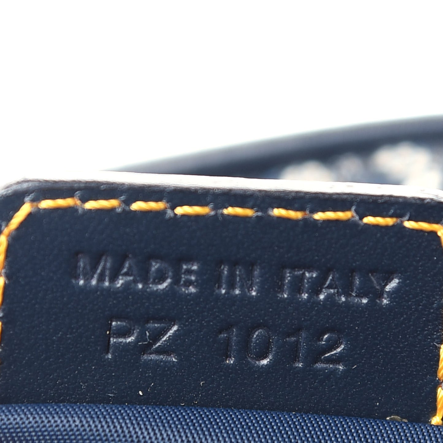Monogram Mini Saddle Bowler Navy Navy