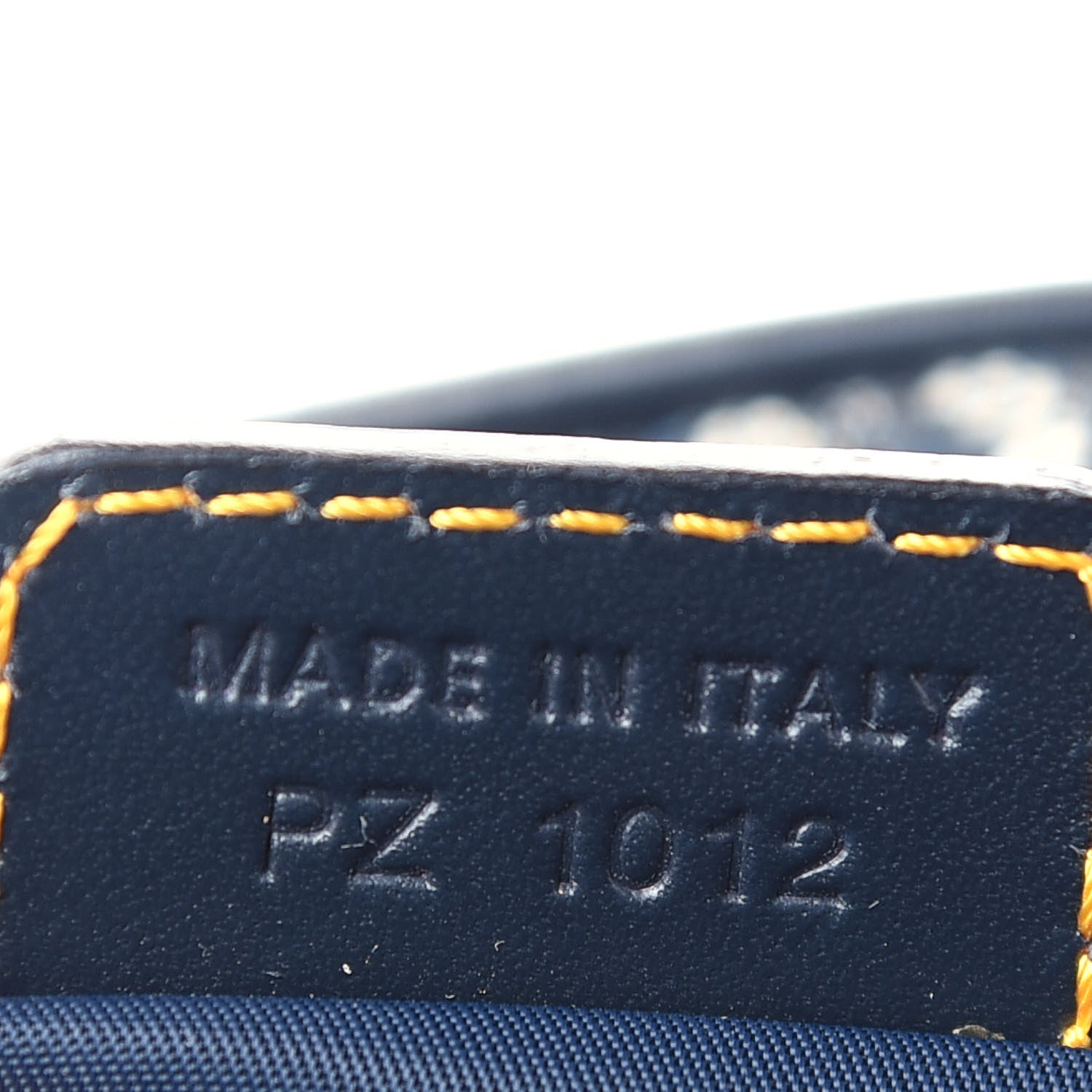 Christian Dior Monogram Mini Saddle Bowler Navy Navy 7 of 9