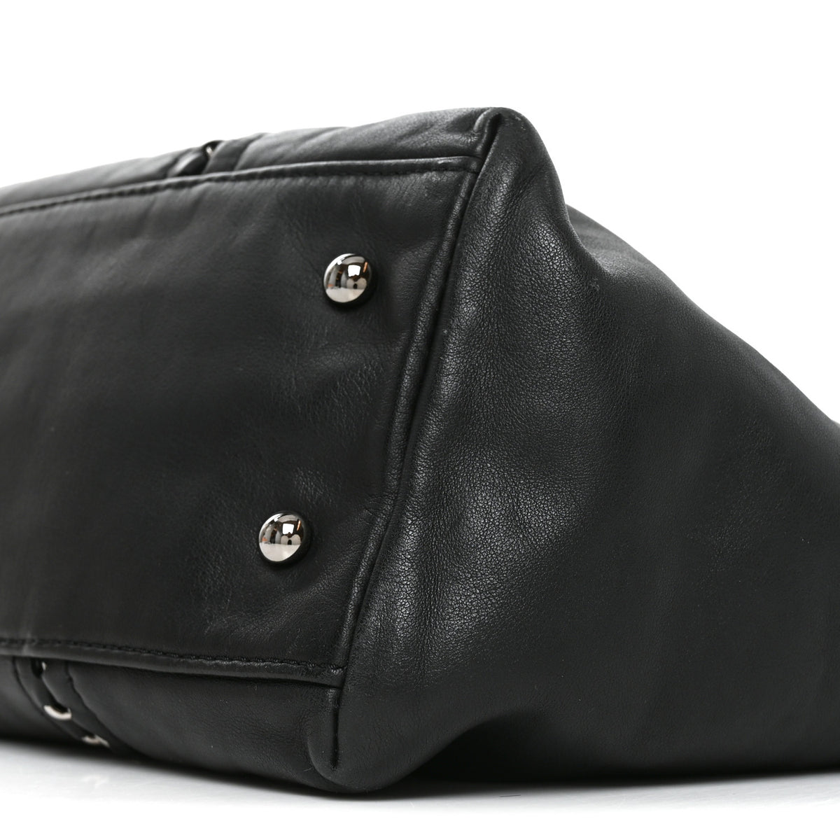 Chanel Smooth Calfskin Luxe Ligne Tote Black 10 of 11