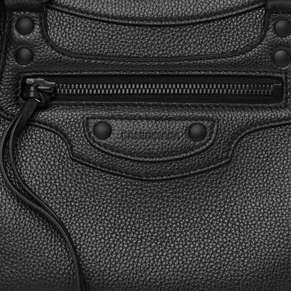 Balenciaga Grained Calfskin Neo Classic Black Hardware S City Black 8 of 10
