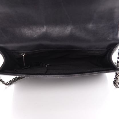 Chanel Calfskin Embossed Stitch Large Boy Flap Black 5 of 19