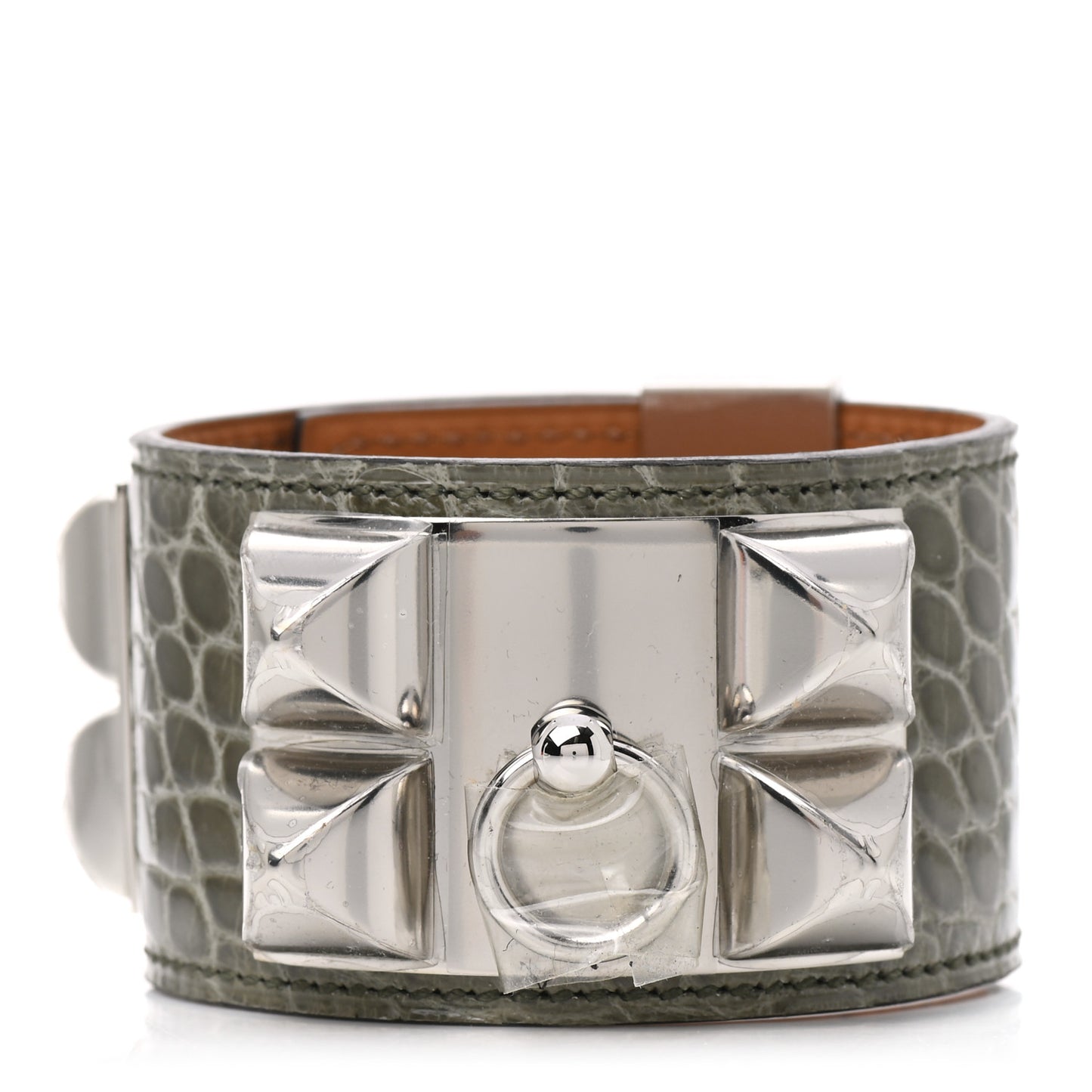 Shiny Alligator Collier de Chien CDC Bracelet S