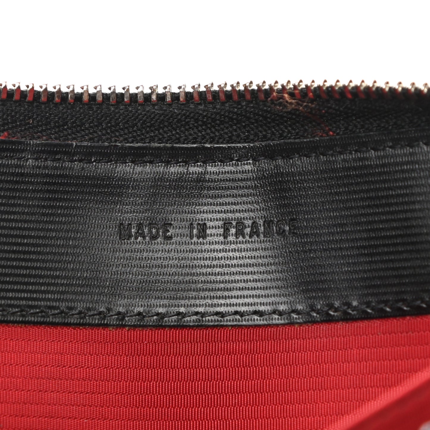 Nylon Travel Zip Wallet Black
