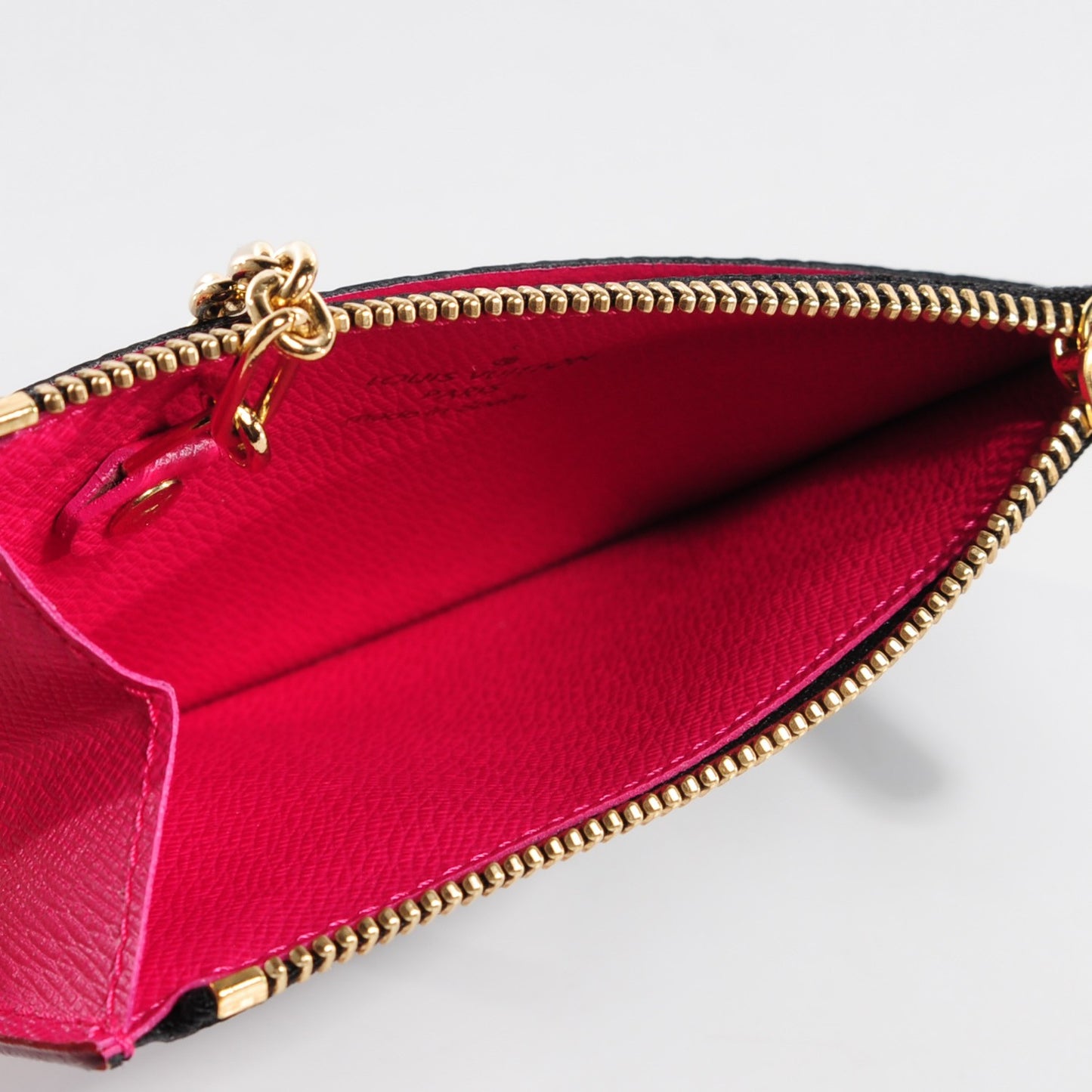 Monogram Multicolor Key Pouch Black Grenade