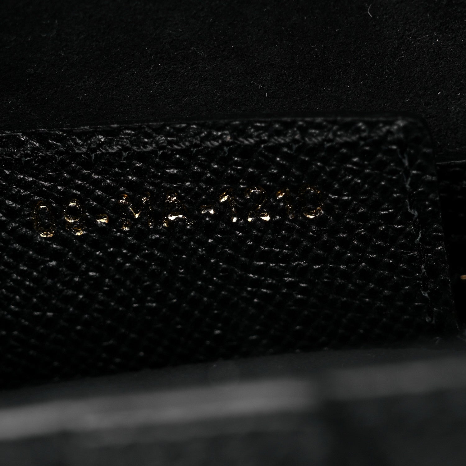 Christian Dior Grained Calfskin Saddle Bag Black 7 of 11