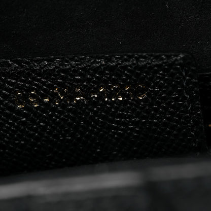 Christian Dior Grained Calfskin Saddle Bag Black 7 of 11