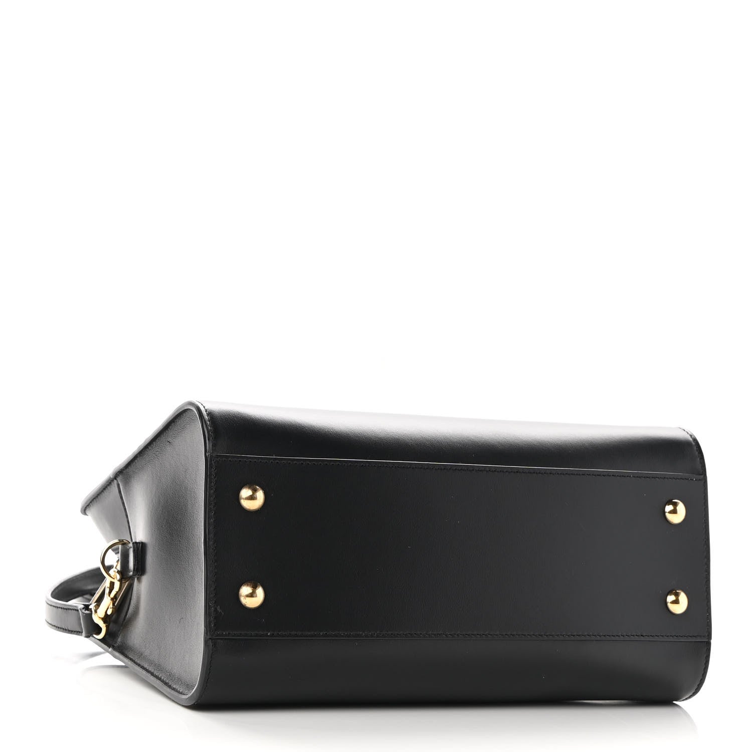 Saint Laurent Calfskin Monogram Baby Cabas Black 4 of 8