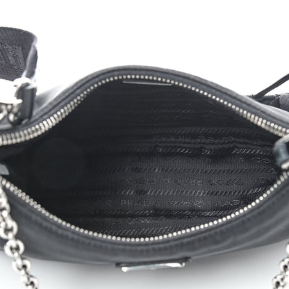 Prada Nylon Re-Edition 2005 Shoulder Bag Black 5 of 10