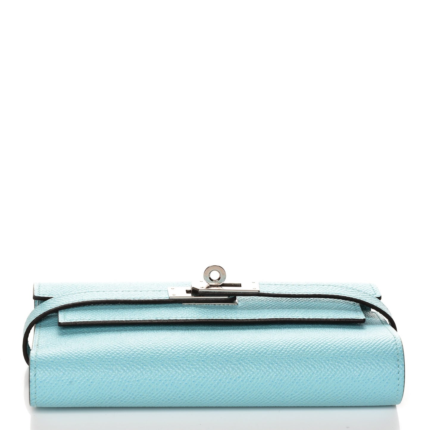 Epsom Medium Kelly Wallet Bleu Atoll
