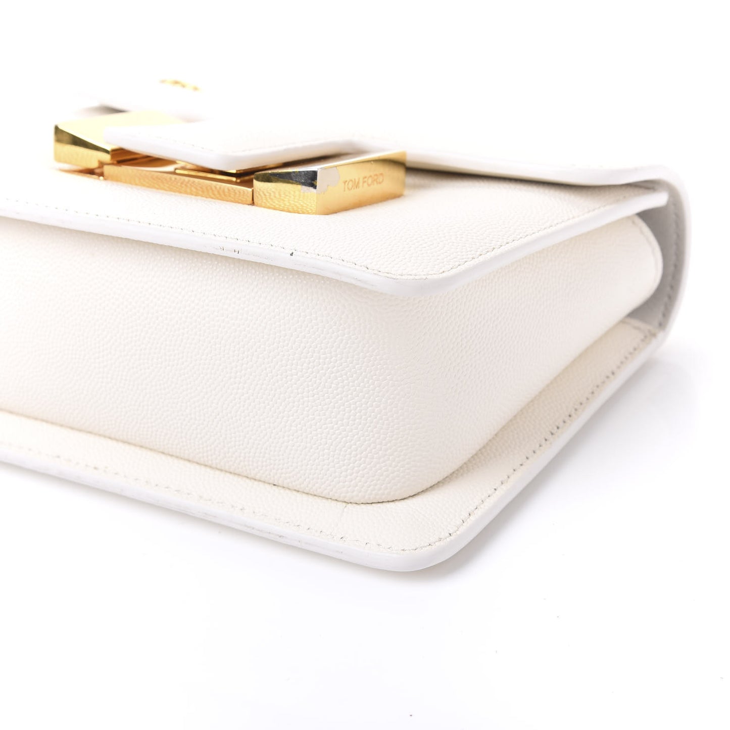 Calfskin Small Sienna Shoulder Bag Chalk