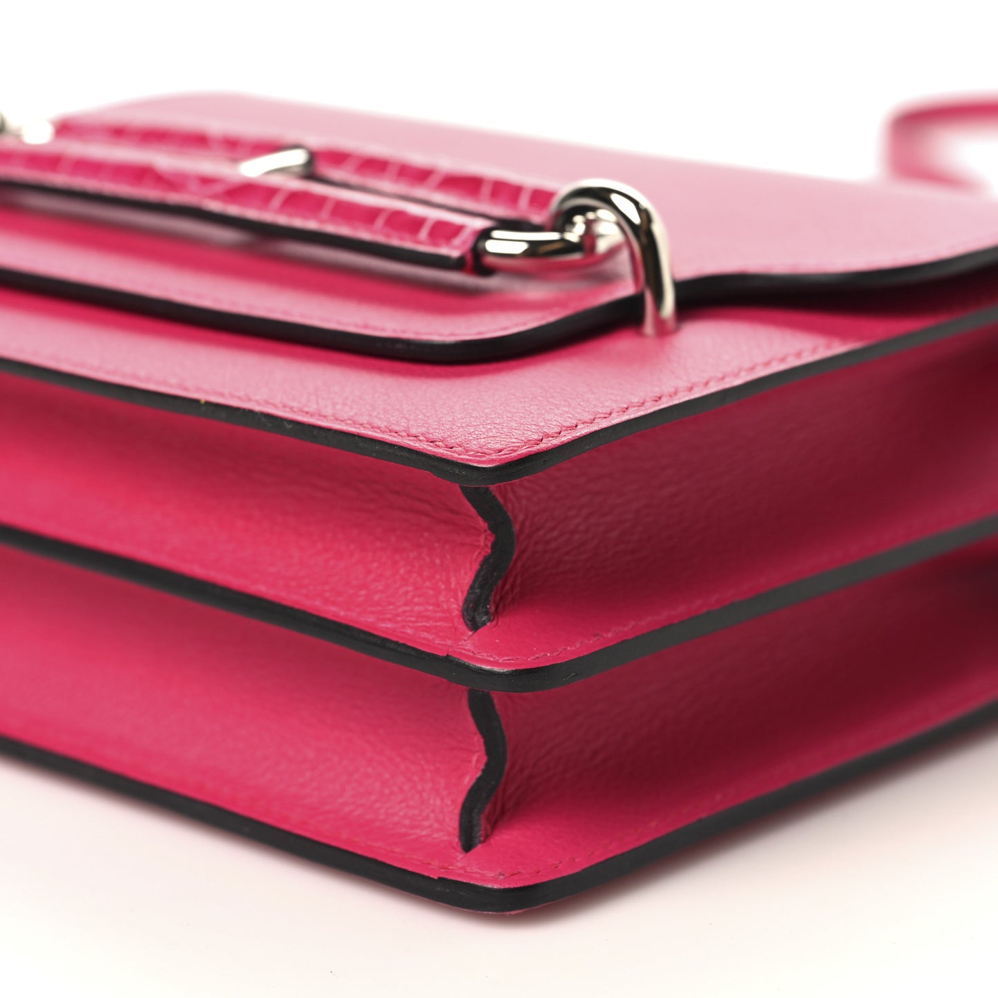 Evercolor Matte Alligator Mini Touch Sac Roulis Rose Mexico