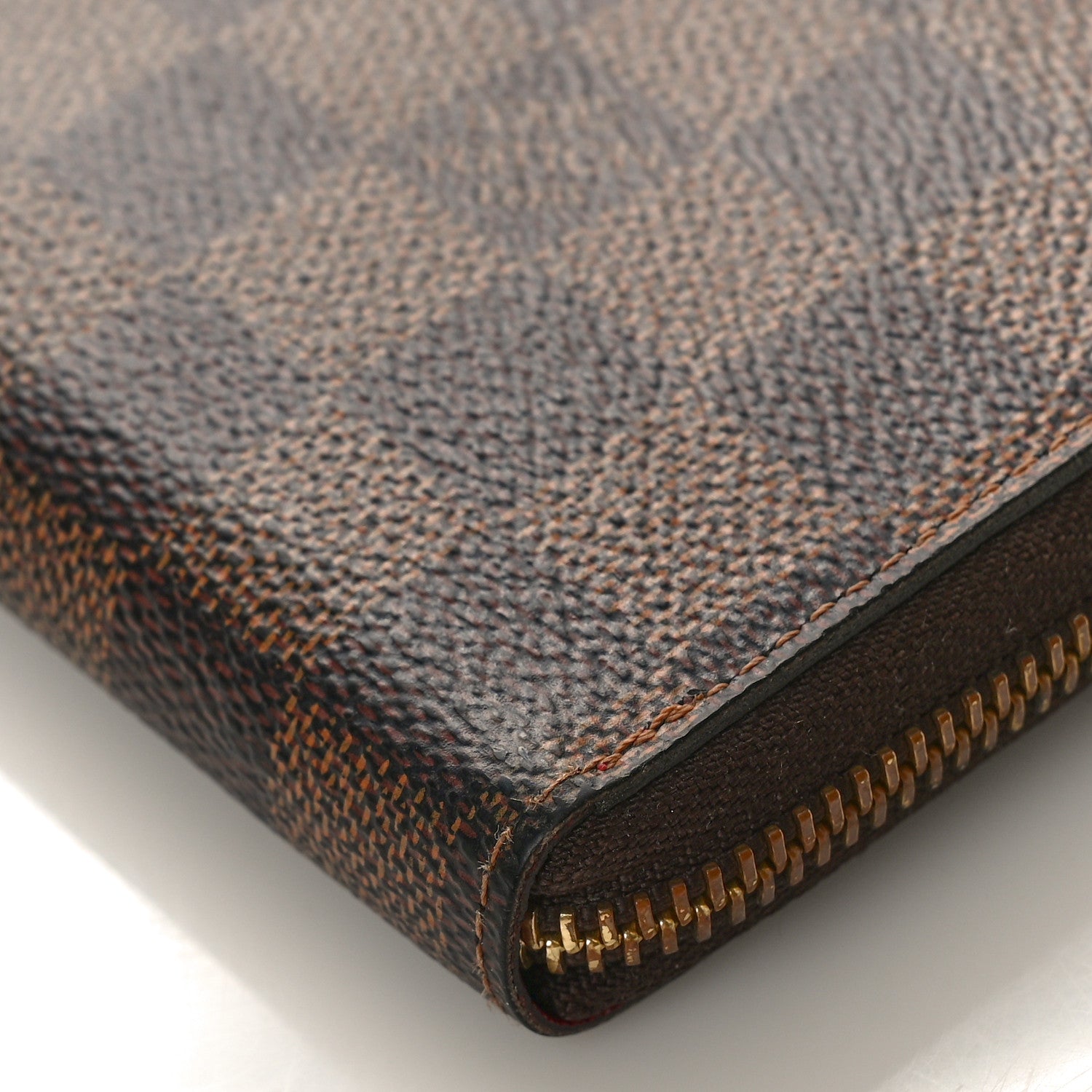 Louis Vuitton Damier Ebene Clemence Wallet Cherry 8 of 8